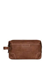 Trousse De Toilette Joseph Cuir Arthur et aston Marron joseph 17