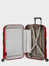 Harde Reiskoffer C-lite Samsonite Rood c-lite CS2003-vue-porte