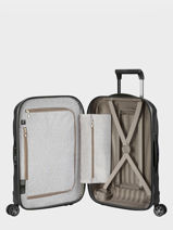 Handbagage Samsonite Zwart c-lite CS2002-vue-porte