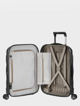 Valise Rigide C-lite Samsonite Noir c-lite CS2004-vue-porte