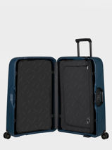 Harde Reiskoffer Magnum Eco Samsonite Blauw magnum eco KH2003-vue-porte