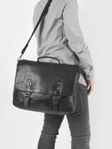 Porte Documents (main) Basilic pepper traveler BTRA02-vue-porte