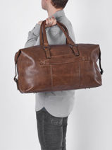 Sac De Voyage Traveler Traveler Basilic pepper Marron traveler BTRA06-vue-porte