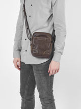 Cross Body Tas Joseph Leder Arthur et aston Bruin joseph 7-vue-porte
