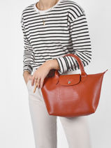 Longchamp Le pliage city Handtas Zwart-vue-porte
