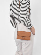 Avondtas Ninon Leder Lancel Bruin ninon m9613c-vue-porte