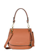 Sac Bandoulire Romy Cuir Mac douglas Marron romy X