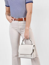 Sac  Main M Ninon Cuir Lancel Beige ninon A09222-vue-porte