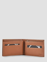 Portefeuille Madras Cuir Etrier Marron madras EMAD438-vue-porte