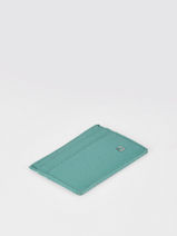 Porte-cartes Madras Cuir Etrier Bleu madras EMAD011-vue-porte