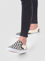 Sneakers Classic Slip-on Vans Noir boy EYEBWW1-vue-porte