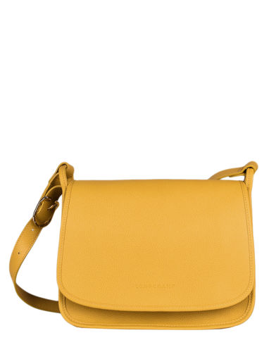 Longchamp Le foulonn Sac port travers Jaune