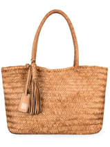 Sac Shopping Heritage Cuir Biba Marron heritage PER1L