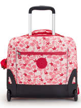 Cartable  Roulettes New Storia Kipling Rose back to school / pbg PBGI5368