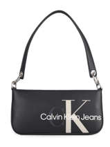 Sac Baguette Sculpted Monogramme Calvin klein jeans Noir sculpted monogramme K608930