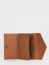 Porte Monnaie Madras Cuir Etrier Marron madras EMAD701-vue-porte