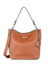 Sac Port paule Romy Cuir Mac douglas Marron romy S