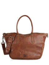 Sac Shopping Heritage Cuir Biba Marron heritage EUG1L