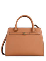 Sac  Main Fenwick Cuir Lauren ralph lauren Marron fenwick 31809891