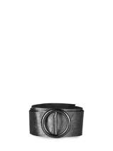 Ceinture Femme Nine Cuir Milano Noir nine NI21125