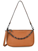 Cross Body Tas Caviar Leder Milano Bruin caviar CA21065