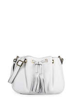 Sac Bandoulire Tradition Cuir Etrier Blanc tradition EHER021S