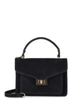Sac  Main Velvet Cuir Milano Noir velvet VE21061G