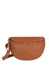 Sac Banane Caviar Cuir Milano Marron caviar CA21123