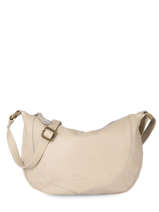 Sac Bandoulire Cow Cuir Basilic pepper Beige cow BCOW43