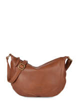 Cross Body Tas Cow Leder Basilic pepper Bruin cow BCOW43