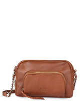 Sac Bandoulire Pop Cuir Basilic pepper Marron pop - 00BPOC45