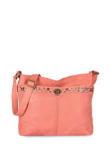 Cross Body Tas Galaxy Leder Basilic pepper Oranje galaxy - 00BGAX04