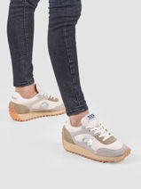 Sneakers Punky Jogger No name Beige women IAYG04VE-vue-porte