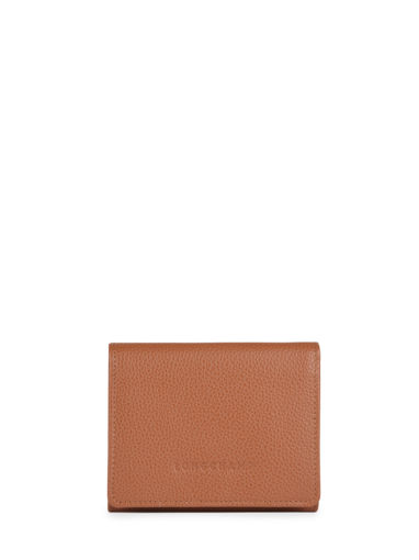 Longchamp Le foulonn� Portefeuille Bruin