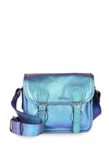 Cross Body Tas La Sacoche Scarabee Leder Paul marius Veelkleurig scarabee SACOSSCA