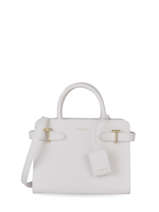 Sac  Main S Emilie Cuir Le tanneur Blanc emily TEMI1600