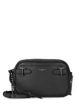 Cross Body Tas Laura Leder Le tanneur Zwart laura TLAU1110