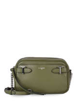 Cross Body Tas Laura Leder Le tanneur Groen laura TLAU1110