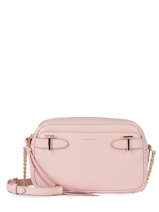 Cross Body Tas Laura Leder Le tanneur Roze laura TLAU1110