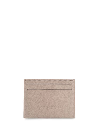 Longchamp Le foulonn Porte billets/cartes Gris