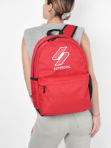Rugzak 1 Compartiment Superdry backpack Y9110156-vue-porte