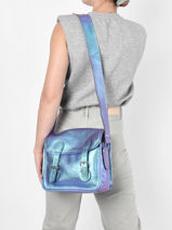 Cross Body Tas La Sacoche Scarabee Leder Paul marius Veelkleurig scarabee SACOSSCA-vue-porte
