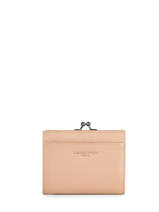 Portefeuille Leder Lancaster Goud foulonne pm 31