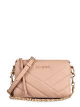 Sac Bandouliere Soft Matelass Cuir Lancaster Rose soft matelasse 23