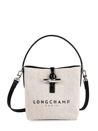 Longchamp Essential toile Sac port travers Beige