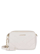 Cross Body Tas Soft Matelass Leder Lancaster Wit soft matelasse 22