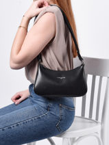 Sac Bandoulire Suave Cuir Lancaster Noir suave ace 22-vue-porte