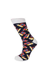 Chaussettes Cabaia Multicolore socks THI-vue-porte