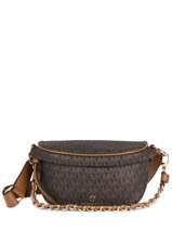 Sac Banane Slater Logo Michael kors Marron slater S2G04M1B