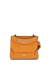Sac Bandoulire S Ninon Cuir Lancel Orange ninon A11745